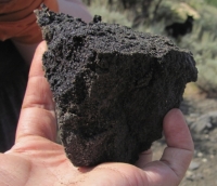 chunk of tar sands